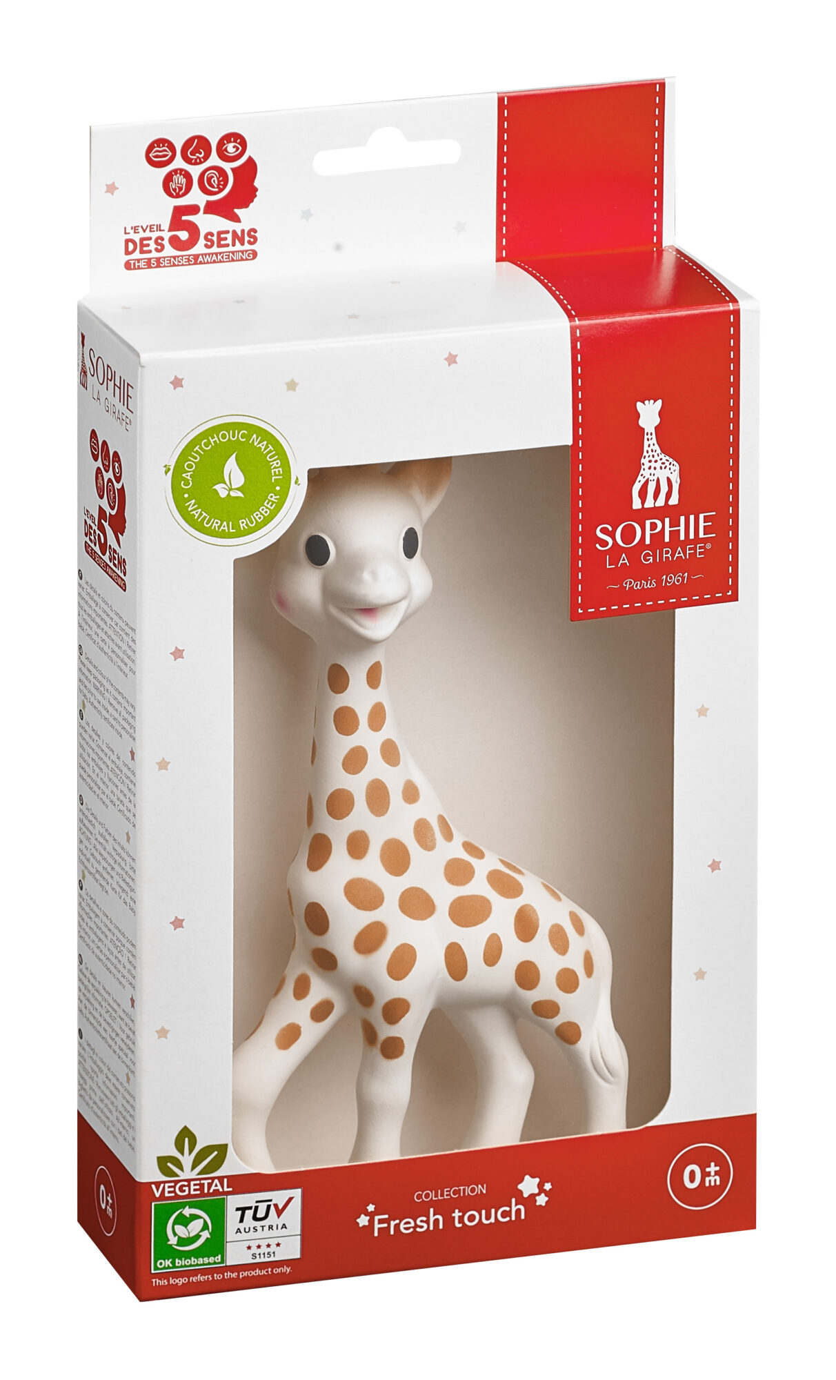 Sophie La Girafe Fresh Touch - Anneau De Dentition Et Sac Cadeau - Modèle Aléatoire Pour Bébé